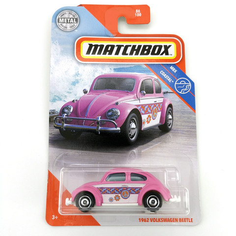 Coche de juguete VOLK WAGEN BEETLE Matchbox 1962, colección de Metal fundido a presión, modelo de aleación, 1/64 ► Foto 1/1