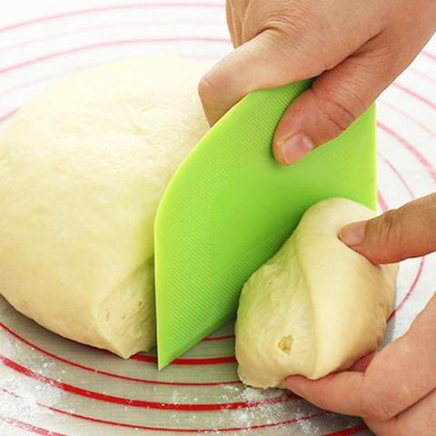 Espátula útil para crema, cortadores de repostería DIY, espátula para masa de Fondant, cortador de pasteles, Herramienta Para Hornear Pasteles, accesorios de cocina, 1 ud. ► Foto 1/6