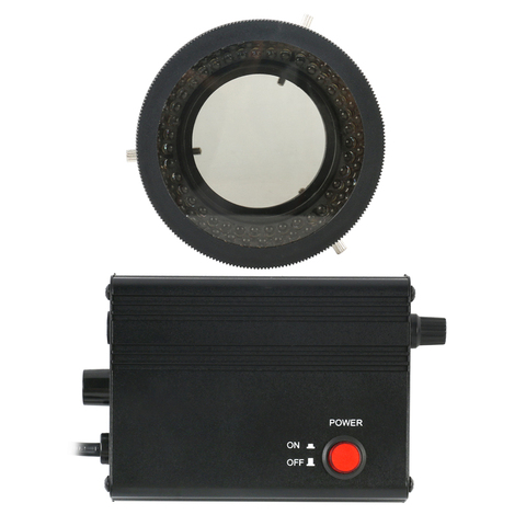 Microscopio LED polarizador Anillo de luz LED, 78 Uds., luces LED, lámpara iluminadora para microscopio estéreo, cámara de vídeo ► Foto 1/6