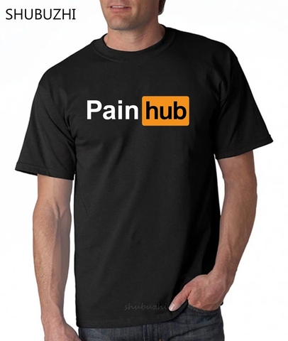 Painhub-Camiseta de algodón para hombre y mujer, camisa a la moda de talla europea, de marca, de verano ► Foto 1/6