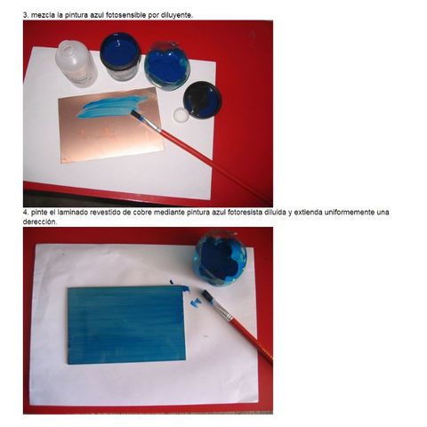 Photoresist-Pintura de tinta azul antigrabado para bricolaje, repuesto de película seca PCB, 100g RXJB ► Foto 1/5
