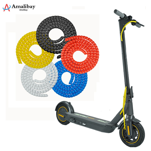 Amalibay Line Protector para Ninebot Max G30 tubo de línea de Scooter eléctrico 1m de longitud tubos de bobinado para Xiaomi M365 Pro Accesorios ► Foto 1/6