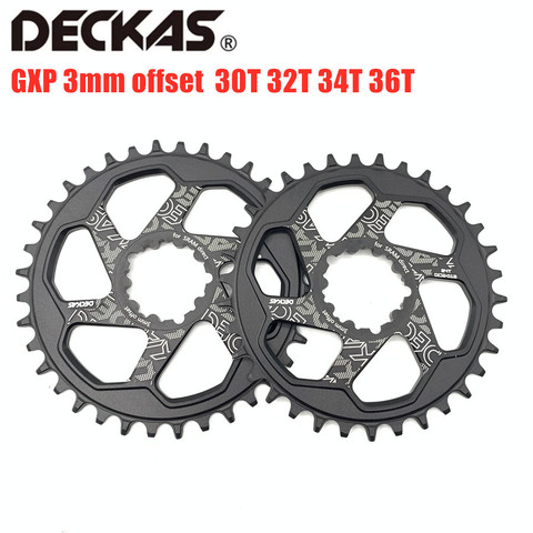 DECKAS-Rueda de cadena para bicicleta de montaña GXP, 30T/32T/34T/36T, corona para Sram 11/12S NX XX XO GX GXP11, bandeja de disco individual ► Foto 1/6