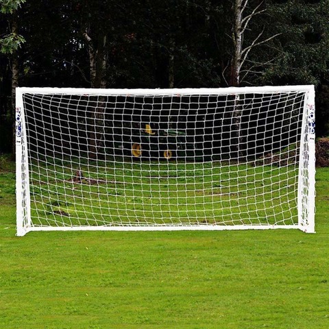 ¡Oferta! Red de fútbol de tamaño completo para postes de fútbol Junior entrenamiento deportivo 1,8 m x 1,2 m 3m x 2m Red de fútbol ► Foto 1/6