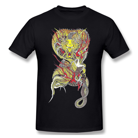 Camiseta negra de Ryuji Goda para hombre, camiseta de manga corta pura, de la Yakuza 2 ► Foto 1/1