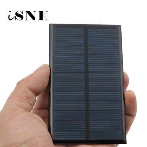 Mini DIY célula Solar 6V 1, 2, 3, 5, 6, 10 W portátil módulo de energía de las baterías del sistema para la batería cargadores del teléfono celular portátil 6VDC ► Foto 1/1