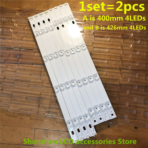 40 unids/lote de retroiluminación LED para LG 42 
