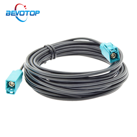 1 Uds RG174 Coax Cable FAKRA Z toma hembra a hembra adaptador Auto coche antena para GPS para navegación extensión Pigtail Cable coaxial ► Foto 1/6