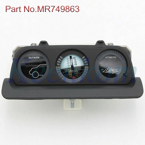 Inclinómetro de altímetro OEM MR749863, pantalla Central para Mitsubishi, Pajero, Montero, Shogun, MK2, V31, V32, V33, V43, nuevo ► Foto 1/3