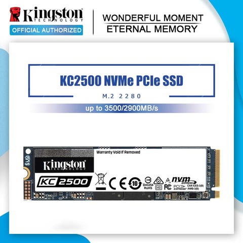 Kingston-disco duro M2 2280 SSD, 2TB, 1 TB, 500G, 250G, HD, NVMe, 1 TB, KC2500, PCIe de estado sólido para ordenador portátil ► Foto 1/6