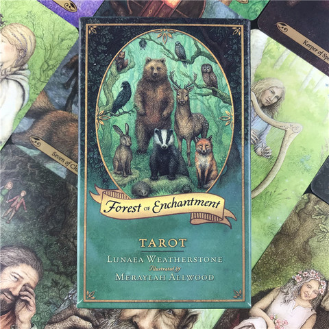 Oráculo bosque de encanto Tarot oráculo, cartas de juegos de mesa para fiesta ► Foto 1/6