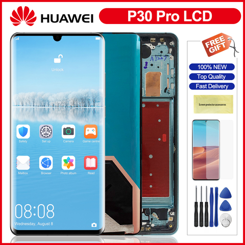 Pantalla Lcd Original de 6,47 pulgadas para Huawei P30 Pro, Panel de pantalla táctil, montaje de digitalizador, repuesto para Huawei P30 Pro ► Foto 1/6