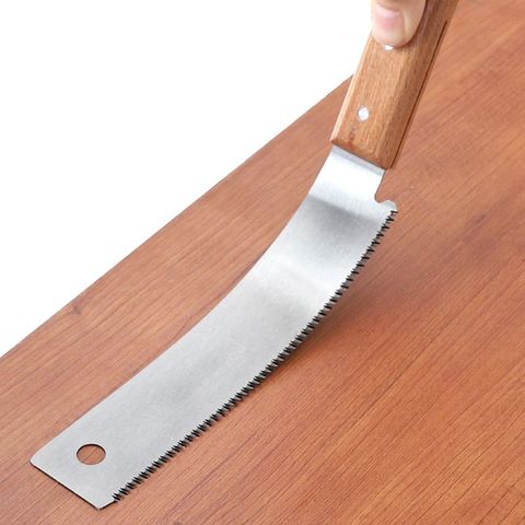 Mini sierra de mano para carpintería SK5, acero al carbono, diente fino, mango de madera, envío directo ► Foto 1/6