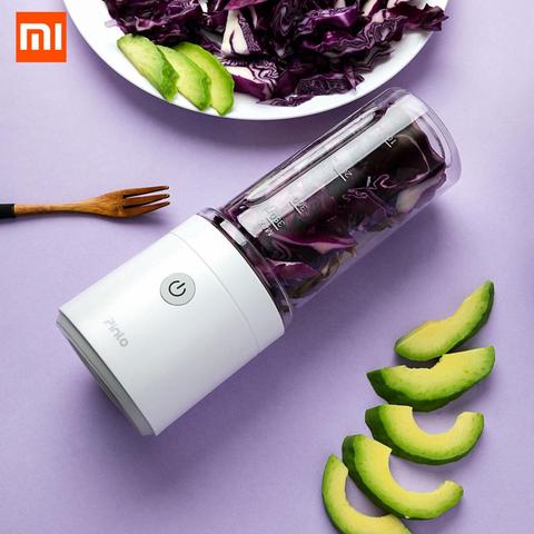 Xiaomi-Mini exprimidor eléctrico para frutas y verduras, máquina exprimidora portátil de 350ml para alimentos pequeños, para viaje en el hogar ► Foto 1/6