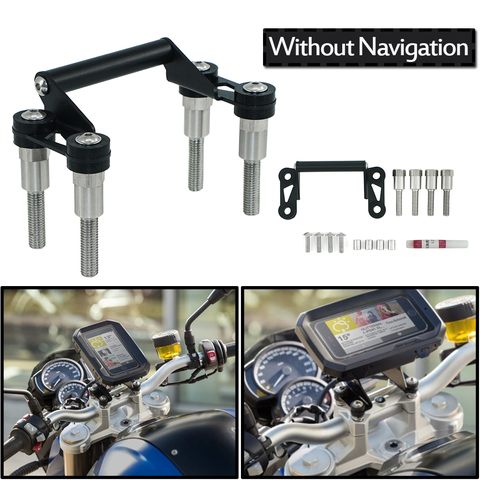 Soporte de navegación de teléfono para motocicleta, a prueba de golpes, para BMW F850GS, F750GS, F700GS, F800GS, ADV, F900R/F900XR, Yamaha MT07 ► Foto 1/6