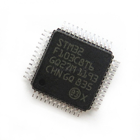 1 unids/lote STM32F103C8T6 STM32F103RFT6 STM32F103RGT6 STM32F105RBT6 STM32F105RCT6 STM32F103CBT6 QFP-48 IC nuevo y original en Stock ► Foto 1/4