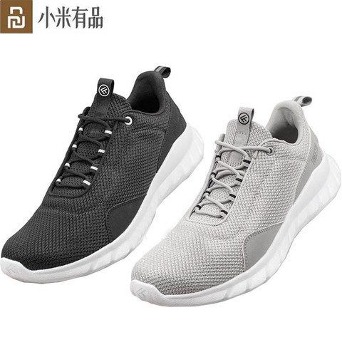 Xiaomi FREETIE mujer hombre calzado deportivo liviano ventilar zapatos de punto elásticos transpirable con cordones zapatillas de correr de la ciudad ► Foto 1/5