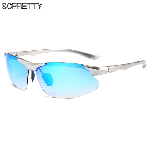 Gafas de espejo para hombre, gafas de sol al aire libre Unisex, gafas UV400, gafas de sol al aire libre, gafas sin funda (espejado) S3261 ► Foto 1/6