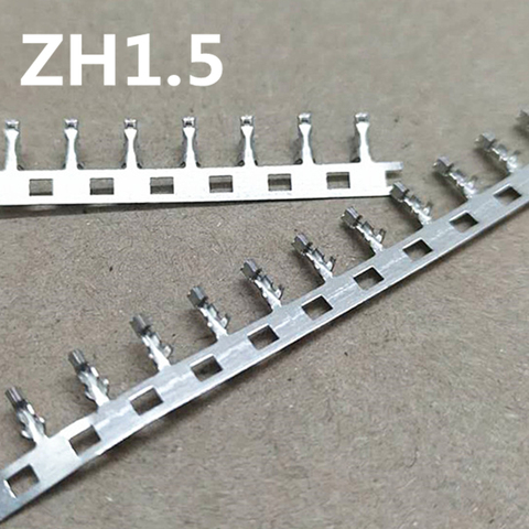 100 Uds ZH de crimpado de 1,5mm hembra Reed Terminal de conector de clavija paso de 1,5 ZH1.5 ► Foto 1/2