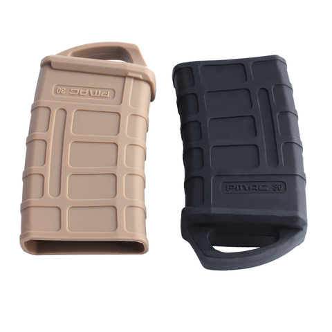 Magorui 1 Uds M4/M16 PMAG rápido Revista Funda de caucho bolsa de caucho de manga de goma cubierta caza táctico Accesorios ► Foto 1/6