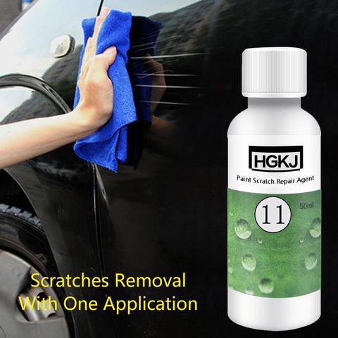 Líquido de HGKJ-11 para coche, reparador de arañazos, agente de pulido, cera para pintura eliminador y reparador de arañazos, cuidado de pintura automático, 50ml / 20ml ► Foto 1/6