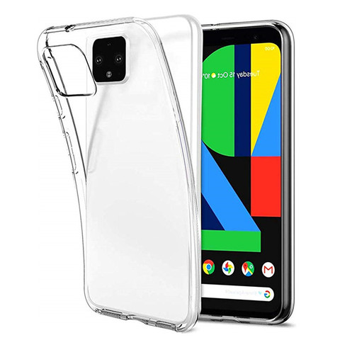 Funda transparente de TPU para móvil, funda de silicona para Google Pixel 4 5 3A 3 2 XL, Google Pixel 4 5 4A Pixel4 Pixel3 Pixel2 3A XL ► Foto 1/6