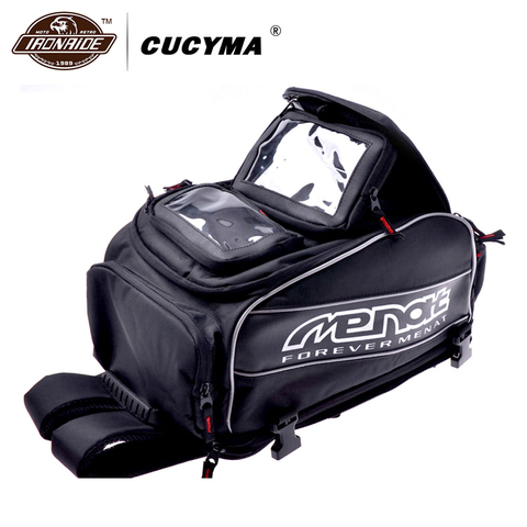 Mochila impermeable para motocicleta, bolsas para casco de Moto, equipaje de viaje para Motocross con imán Menat ► Foto 1/6