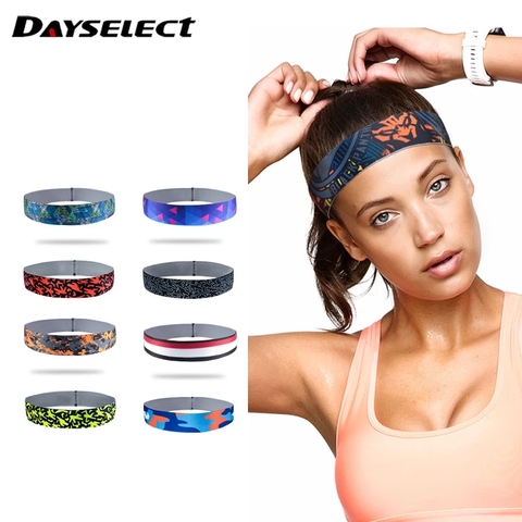 Diadema deportiva antideslizante para hombre y mujer, banda para el pelo, para tenis, baloncesto, correr, Fitness ► Foto 1/6