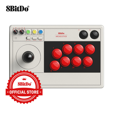 8BitDo-Palo Arcade para interruptor de ventana con botón personalizado, mapeo y crear macros, software definitivo ► Foto 1/6