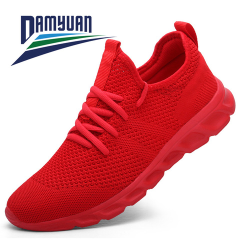 Damyuan-Zapatillas deportivas para hombre y mujer, zapatos planos para parejas, informales, ligeros, a la moda, novedad ► Foto 1/6