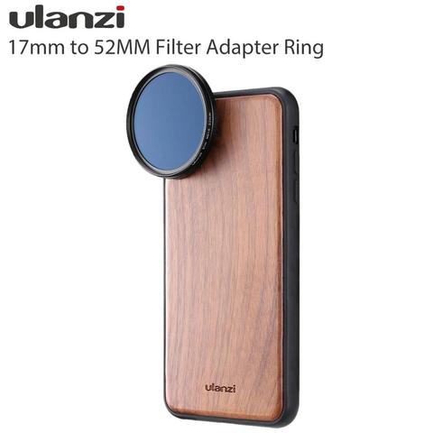 Anillo adaptador Universal de 17MM a 52MM, 37MM a 17MM, filtro de lente de cámara de teléfono, adaptador de lente de aparejo de vídeo para filtro sirui zomi ► Foto 1/1