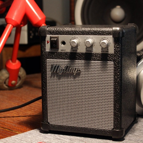 Réplica Retro de amplificador de guitarra de alta fidelidad/Mi Amp Audio altavoz portátil/Amp Audio Mini altavoces para guitarra Bass Stereo ► Foto 1/6