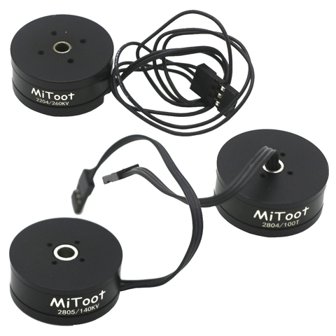 2204 260KV/2804 100KV/2805 140KV Motor cardán sin escobillas para Gopro CNC/montaje de cámara Digital/FPV ► Foto 1/5