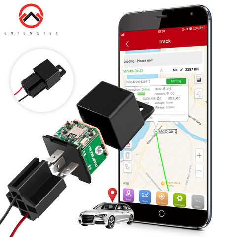 Rastreador GPS MV740 para coche, alarma de línea de corte para vehículo y motocicleta, rastreador GPS de 9-90V, DC, geocerca, Micodus, vida útil, APP gratuita ► Foto 1/6