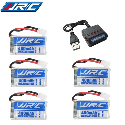 Batería y cargador originales recargable de 3,7 V, 400mah, 30C, para JJRC H31 RC, piezas de repuesto, batería Lipo de 3,7 V para JJRC H31 ► Foto 1/6