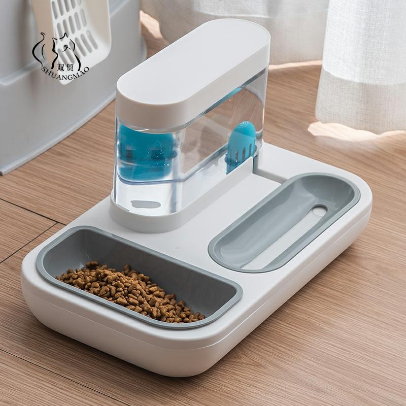 Cuenco de Gato de 4 estilos para perros, alimentador de gatos, bebedero automático para gatitos, capacidad de 1.5L, productos de alimentación para cachorros ► Foto 1/6