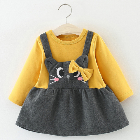 Menoea-vestido de cumpleaños de 1 estilo de otoño, ropa para niños, vestidos de bautizo para vestido tutú para recién nacido, Vestido de manga - Historial de precios y revisión