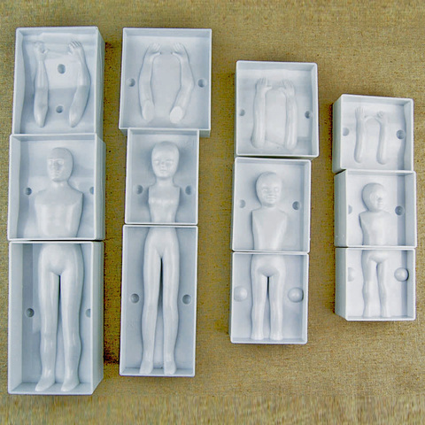 Fondant-molde para decoración de cuerpo humano para hombre, mujer, niño y niña ► Foto 1/5