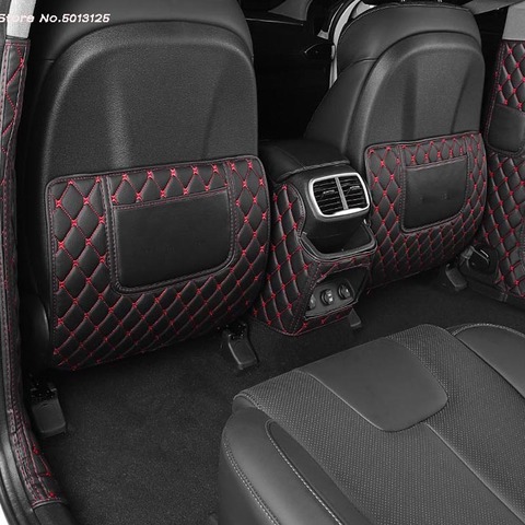 Almohadilla antipatadas para asiento trasero de coche, cubierta de asiento trasero, reposabrazos, protección, esterilla para Hyundai Santa Fe 2022, accesorios para coche ► Foto 1/5