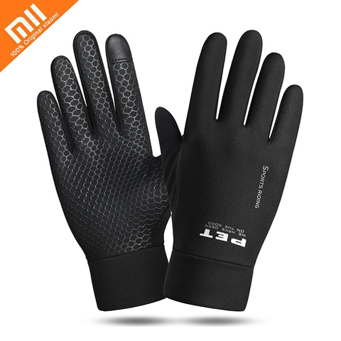 Xiaomi-guantes cálidos de invierno para hombre y mujer, antideslizantes, a prueba de viento, transpirables, con pantalla táctil, guantes para esquí equitación ► Foto 1/6