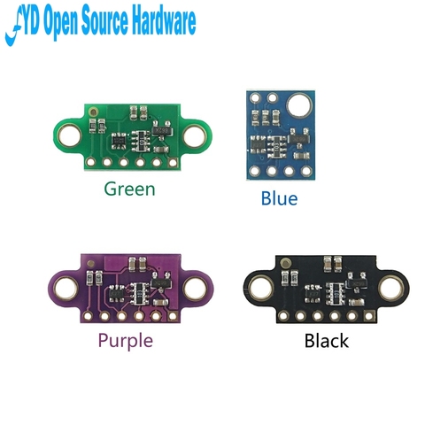 1 piezas VL53L0X tiempo de vuelo (ToF) láser de Sensor Breakout 940nm GY-VL53L0XV2 láser de distancia para I2C CII ► Foto 1/5