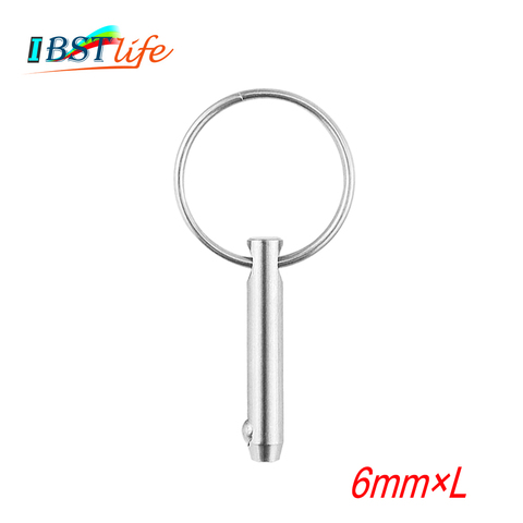 Pin de bola de liberación rápida para barco Bimini, accesorios de acero inoxidable 316, 6mm, bisagra de cubierta superior, hardware marino ► Foto 1/6