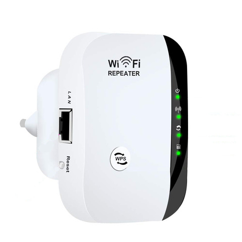 Repetidor WiFi inalámbrico de 300Mbps extensor WiFi amplificador Wi-Fi 802.11N/B/G Router Booster Repetidor WiFi Reapeter Punto de Acceso ► Foto 1/6