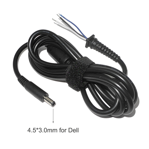 4,5x3,0mm conector con cable adaptador de cargador para conector de CC macho cable de alimentación para Dell Inspiron 5558 15 3558, 3551 ► Foto 1/6