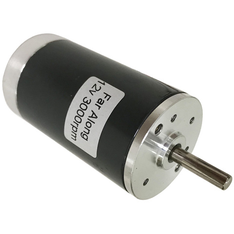 10W imán Micro permanente motores DC 12V 24V de alta velocidad en DC Motor 2000/3000/4000RPM Velocidad Ajustable Reversible para DIY juguetes Juguetes ► Foto 1/6