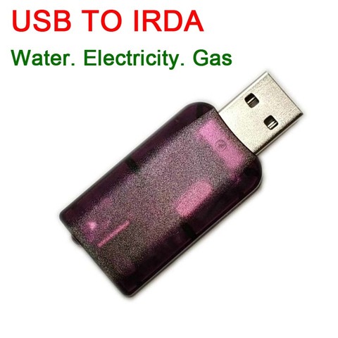 Equipo de comunicación de datos USB a IRDA infrarrojo medidor de agua de prueba de depuración de comunicación, medidor de electricidad, lectura de gas ► Foto 1/6