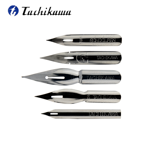 Tachikawa Dip-pluma de dibujo de línea prémium, pluma estilográfica de cómic de alta calidad para Manga/conjunto de arte de diseño de dibujos animados, 1nib Japón ► Foto 1/6