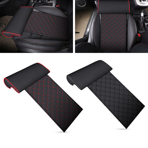 Universal Auto cojín del asiento cojín de la pierna de apoyo del cojín del asiento de coche Auto accesorios tamaño Universal cojín del asiento de coche ► Foto 1/5