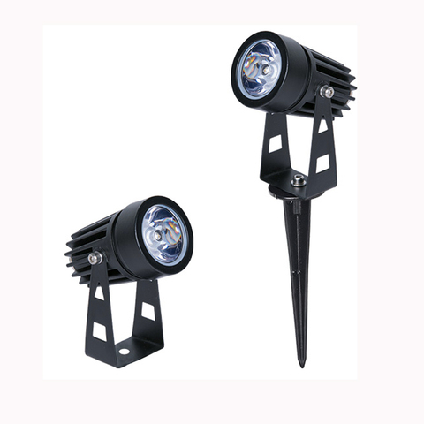 Lámpara LED de punta al aire libre para jardín, iluminación impermeable de 1W y 3W para Sendero de jardín, AC110V, 220V, DC12V ► Foto 1/6