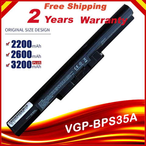 VGP-BPS35A de batería de ion de litio de repuesto para ordenador portátil, para SONY SVF15 series SVF152A25T SVF152A29V SVF15N19SCB 1 ► Foto 1/6